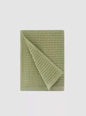 Полотенца для ванной, бани. Полотенце Arya Вафельное 70x140 Rob Зеленый