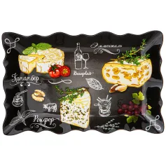 Тарелки, блюда Блюдо для сервировки "BUFFET" 25*16.5*2 см (арт.198-295)
