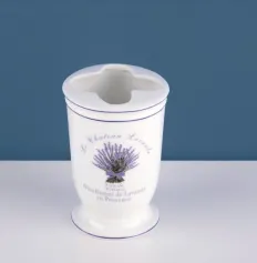 Аксессуары для ванной комнаты Стакан для зубных щеток с разделителем Lavender