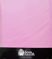 Пододеяльник Пододеяльник 175*216 "Сова и Жаворонок", светло-фиолетовый, бязь Premium, (гладкокр.)