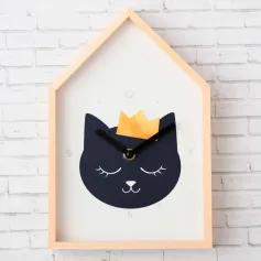 Часы Часы настенные "Котейка" 25х19 см 4386482