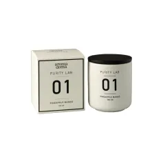 Свеча СВЕЧА "PURITY LAB" NO.1 "АНАНАС И МАНГО" 7,6Х8,5СМ