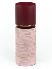 Ваза Ваза (цилиндр уз.) h300 декор. (арт.7856/300/sh159.2)