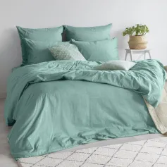 Простынь Простыня 220*240 "Verossa" Melange Emerald
