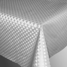 Скатерти, салфетки Клеенка Polyline 140 см арт. PLOXF33M-SIL15 Сапфир серебро
