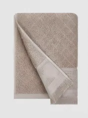 Полотенца для ванной, бани. Полотенце Arya 70X140 Nomade (Темно-Бежевый)