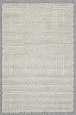 Ковры малые Ковёр TUNIS (6607A, 0,76*1,5, STAN, WHITE/WHITE)