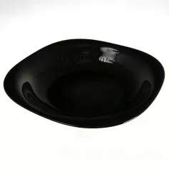 Тарелка CARINE BLACK 21см суповая (L9818/Г8510)