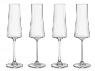 Набор бокалов для шампанского Экстра 4 шт.*210 мл (арт. 40862/210/4)