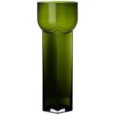 Ваза Ваза "Modern" 13*13*35 cm, olive (арт.694-057)