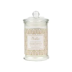 Свеча Свеча ароматическая FRESH COTTON в стекле, Д80 Ш80 В145