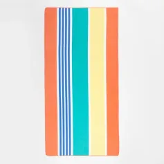 Полотенца для ванной, бани. Полотенце Этель "Good vibes" 75*140 см, микрофибра, 100% п/э, 230 гр/м2