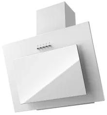 Вытяжка KRONA FREYA 600 WHITE PUSH BUTTON; вытяжка кухонная 600 мм