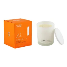 Свеча Свеча "Serenity" Signature "Апельсин и Годжи" 8,8х8,8х10см