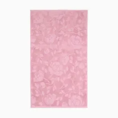 Полотенца для ванной, бани. Полотенце махровое жаккардовое LoveLife "Flowers" 50*90 розовый, 100% хл, 500 гр/м2 9628256