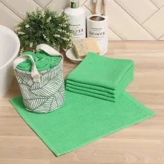 Полотенца, салфетки кухонные Набор салфеток "Этель" Palm leaves 30х30см-5шт, 100% хлопок, махра 9284802