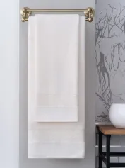 Полотенца для ванной, бани. Полотенце Arya Микро Коттон 50X90 Jewel (Экрю)
