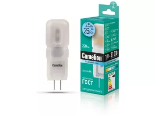 Лампа Camelion LED2.5-JD-SL/830/G4 (2.5Вт 220В) 76107