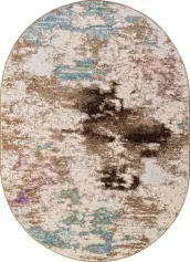 Ковры большие Ковёр ROXY WF (D734, 2*2,9, OVAL, BEIGE)