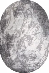 Ковры большие Ковёр ARMINA (04075G, 2*2,9, OVAL, GREY/GREY)