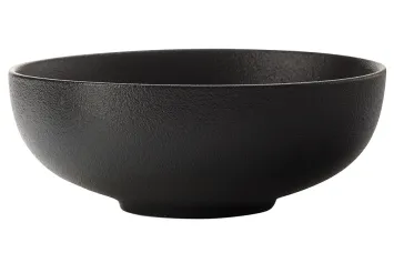Салатники, миски Салатник 15.5см, 0.5л "Икра" (чёрная)