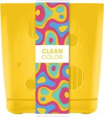 Кашпо, горшки цветочные Горшок для цветов "Clean Color" 0,8 л, cosmic yellow (арт. IG623510608)