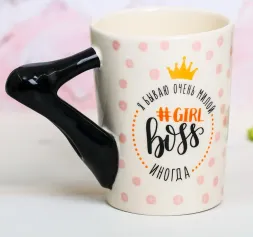 Кружки Кружка "#GIRLboss", 400 мл