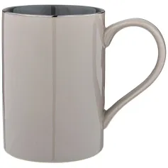Кружки Кружка Lefard "Break time" 300 мл, св.-серая (кор=36шт.) (арт.86-2510)