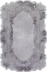Ковры малые+ Ковёр SAFIR (00857G, 1,16*1,8, STAN, GREY / GREY)