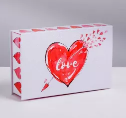 Коробка‒книга "Love" 20×12.5×5 см 3847839