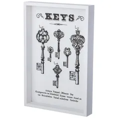 Ключница Ключница "Keys" 21*31*3,5 см, бел. (арт. 129-507)