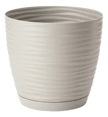 Кашпо, горшки цветочные КАШПО С ПОДСТ. SAHARA PETIT BOX 2,65Л, 26,8*12,75*11,85СМ (АРТ.3110 СЕРЫЙ 055)
