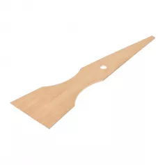 Лопатка кулинарная деревянная 25*7 см BASIC Marmiton /480/24