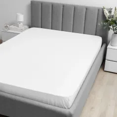 Простынь Простыня на резинке 200*200 "Волшебная Ночь" Warm white