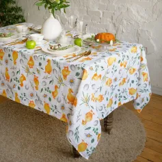 Скатерти, салфетки Скатерть Доляна Duckling 149х180 см, 100% хл, рогожка 164 г/м2 9215895