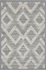 Ковры малые+ Ковёр TUNIS (6610A, 1,14*1,8, STAN, WHITE/L.GRAY)