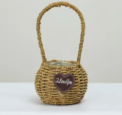 Корзинка декоративная Корзина плетёная 12х12 см 5511917