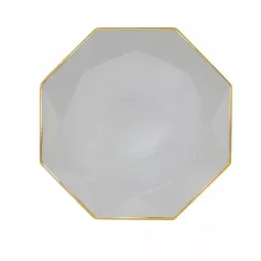 Тарелки, блюда ТАРЕЛКА 18,5 СМ, ФАРФОР, БЕЛ. (ИЗ НАБОРА АРТ.106-195)