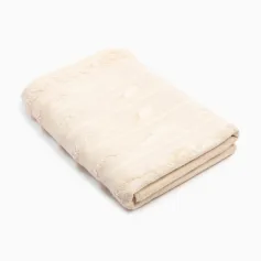 Полотенца для ванной, бани. Полотенце махровое Этель Bamboo Milk 70х130 см, 70% хл, 30% бамбук, 450гр/м2 7980883