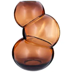 Ваза Ваза "Vision" 18.5*18.5*26 cm, brown (арт.694-051)