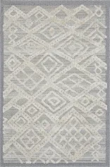 Ковры средние Ковёр TUNIS (6609A, 1,52*2,3, STAN, WHITE/L.GRAY)