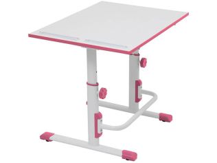 Стол компьютерный/письменный Растущая парта-трансформер Plini kids Simple M1 75*55 см, белый-серый